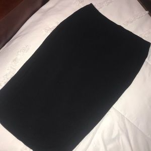 Jersey material midi skirt